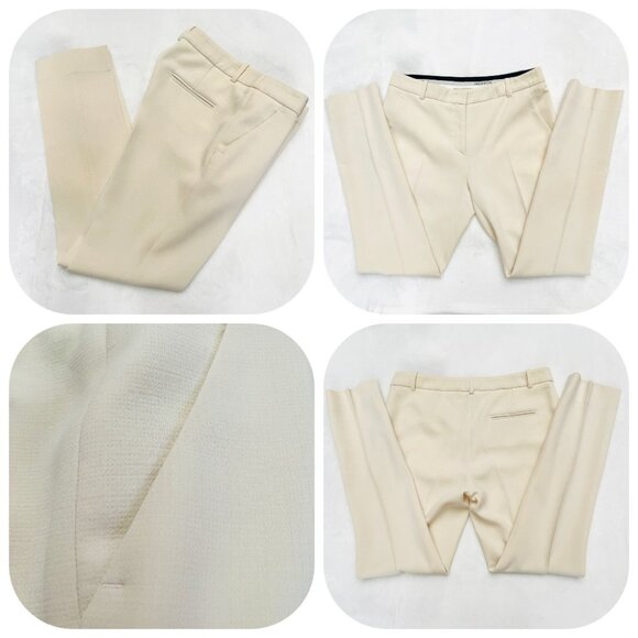 Emilio Pucci Crop Alabaster Silk Wool blend 2 Piec suit - Picture 6 of 17